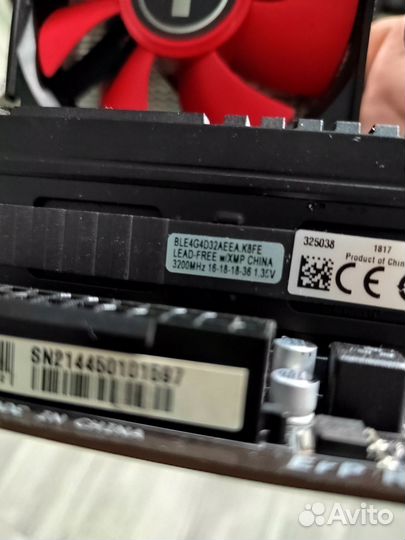 AMD Ryzen 5 2400G / GA-A320M-H / 8gb / Кулер