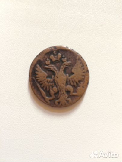 Монета Денга 1751 г
