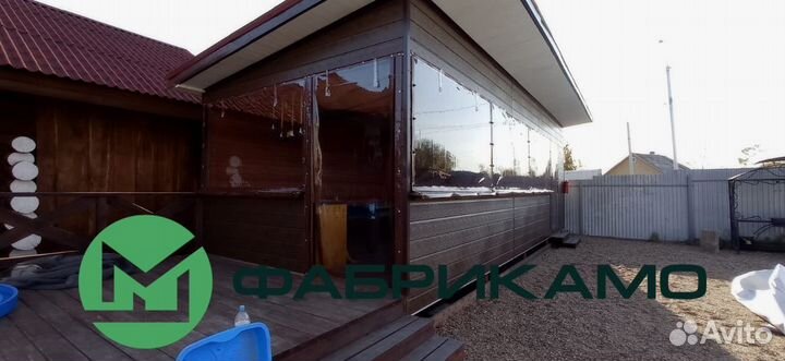 Мягкие окна для беседки и веранды