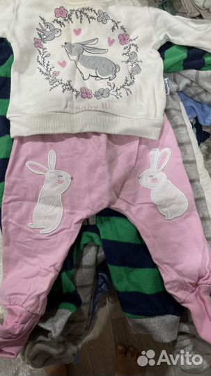Вещи пакетом на девочку до года