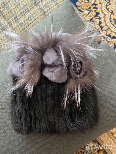 Шапка зимняя меховая женская норка