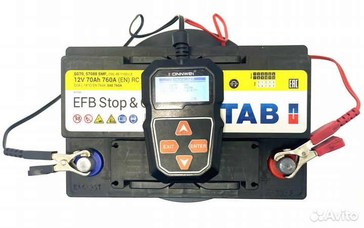 Аккумулятор TAB EFB Stop&Go 70 Ah (0)