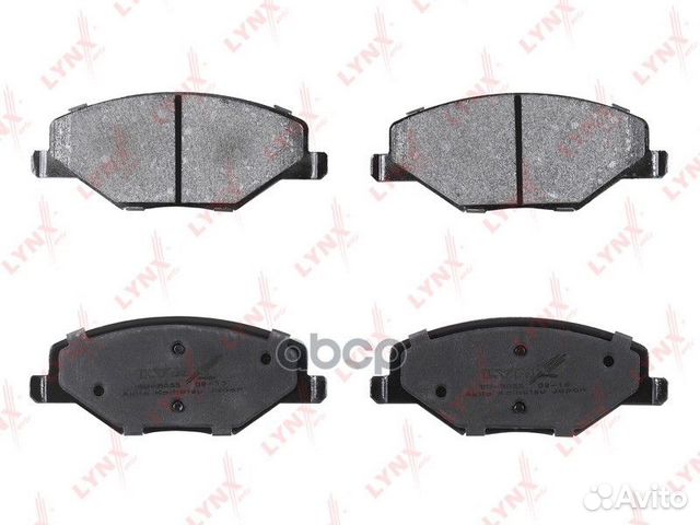 Колодки тормозные дисковые перед BD8035 LYN