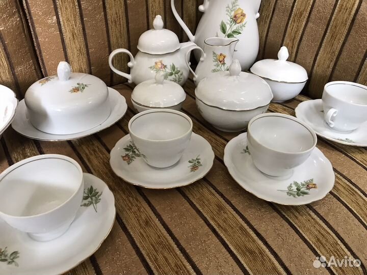 Столово чайный сервиз ГДР Кахла Kahla Германия