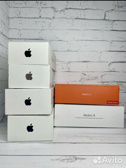 Коробка от телефона xiaomi redmi оригинал