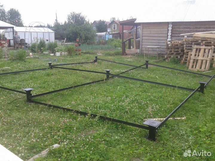 Винтовые сваи для забора