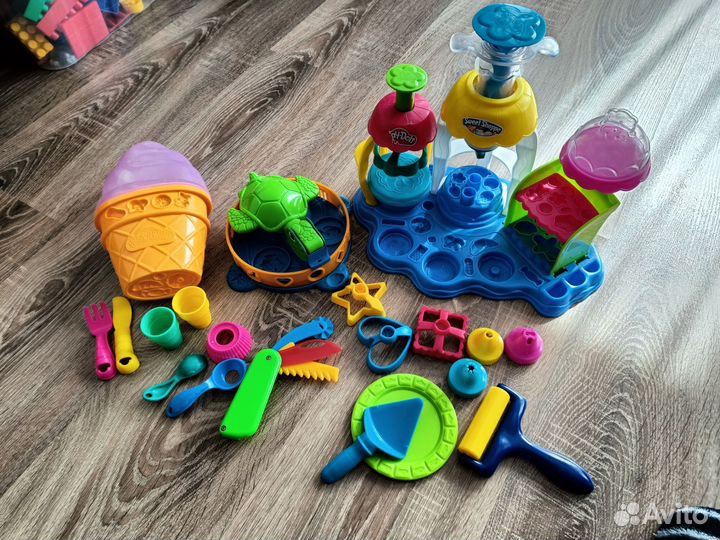Развивающие игрушки наборы для лепки play doh
