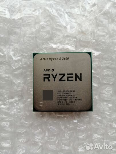Процессор AMD Ryzen 5 3600