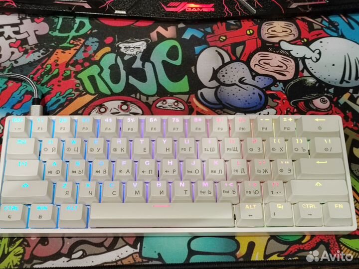 Игровая клавиатура Motospeed CK62