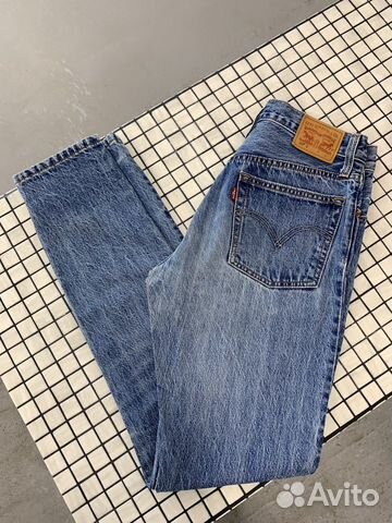 Джинсы levis 501 skinny W26/L32