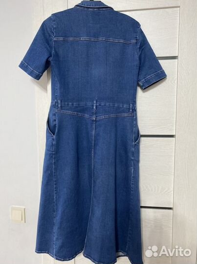 Джинсовое платье zara
