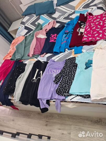 Вещи пакетом для девочки рост 146 152