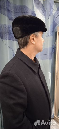 Мужская норковая кепка