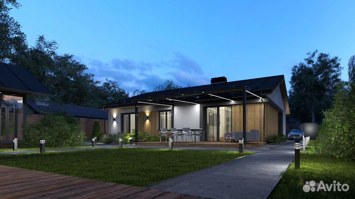 Строительство дома 100.20 кв