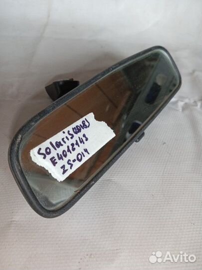 Зеркало заднего вида салонное Hyundai Solaris