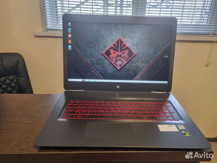 HP Omen 17-w210ur (I5 / GTX 1050 4гб / 17,3 IPS)