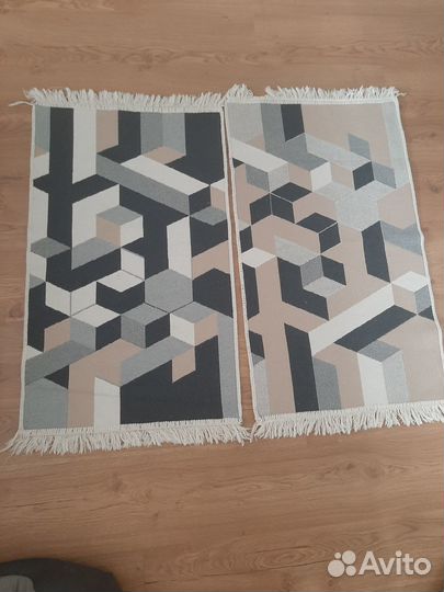 Коврики для ванной и туалета 2шт