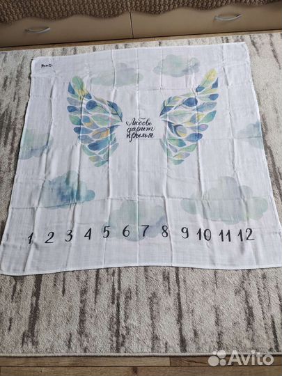 Муслиновая фото пеленка