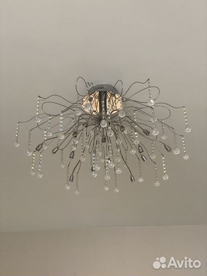 Люстра потолочная подвесная бу