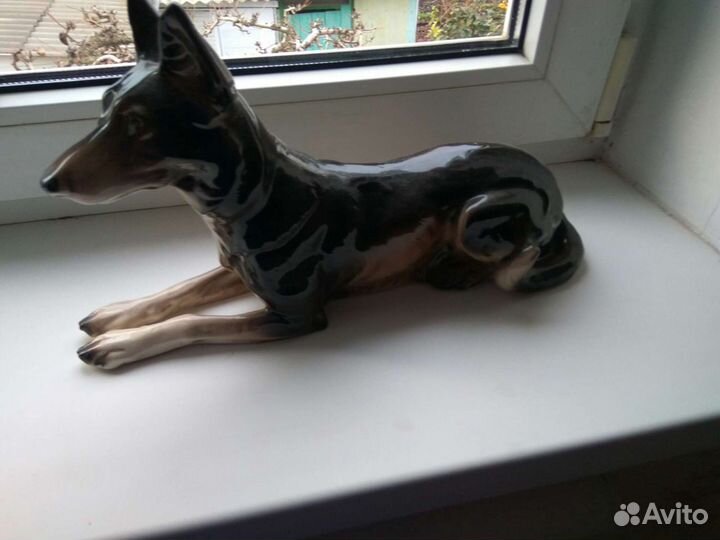 Статуэтка собаки гдр Винтаж