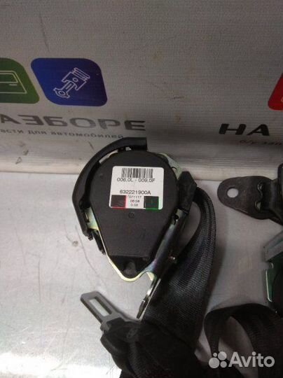 Ремень безопасности задний LADA Xray cross 1.8