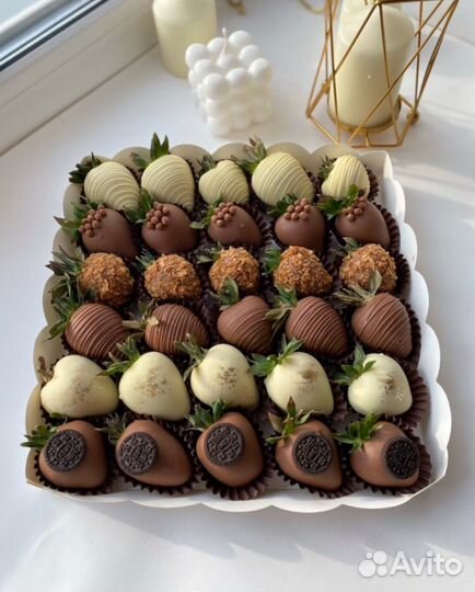 Клубника в бельгийском шоколаде