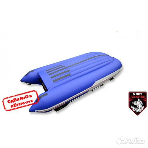 Надувная лодка пвх стелс 315 аэро с надувным дном