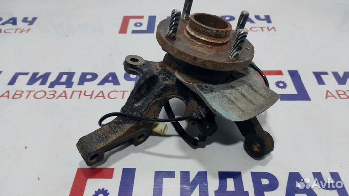 Кулак поворотный передний правый Chevrolet Lacetti 96454298. С датчиком ABS