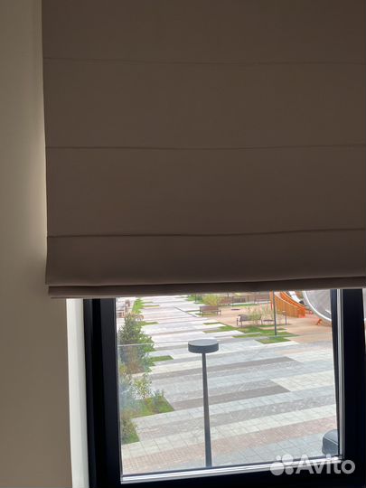 Римские шторы с электроприводом