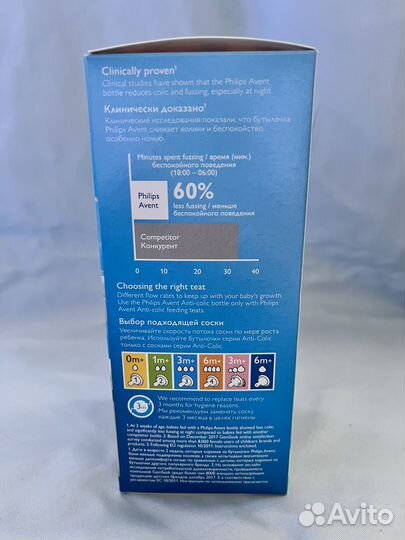 Бутылочка для кормления Philips Avent Anti-colic