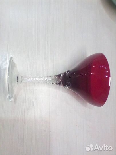 Набор ретро фужеров Богемия (Bohemia)