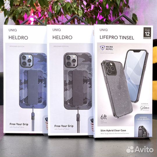 Uniq Чехол iPhone 12 / 12 Pro (новые,оригинал)