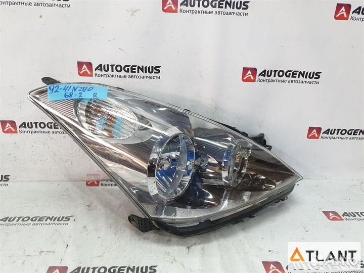 Фара передняя правая toyota wish