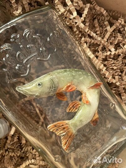 Щука, окунь, чебак, рыбки / подарок рыбаку