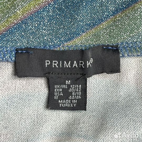 Блестящая юбка primark от 44 размера