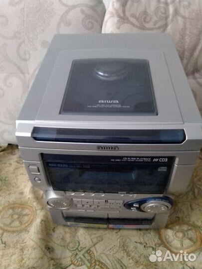 Мощный музыкальный центр aiwa(голова)