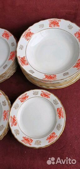 Тарелки 24 шт. Знак Качества СССР