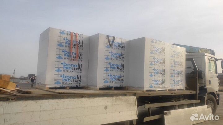 Строительные и перегородочные блоки Бонолит