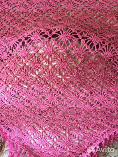 Платок шаль ручная работа