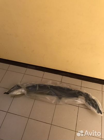 Накладка на задний бампер