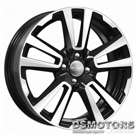 Диски кс874 6.5/17 4x100 ET41 d60.1 алмаз чёрный