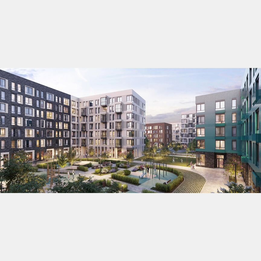 1-к. квартира, 34 м², 2/12 эт.