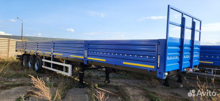 Полуприцеп бортовой ТЗА 588513, 2023