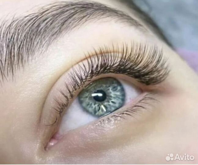 Наращивание ресниц модель