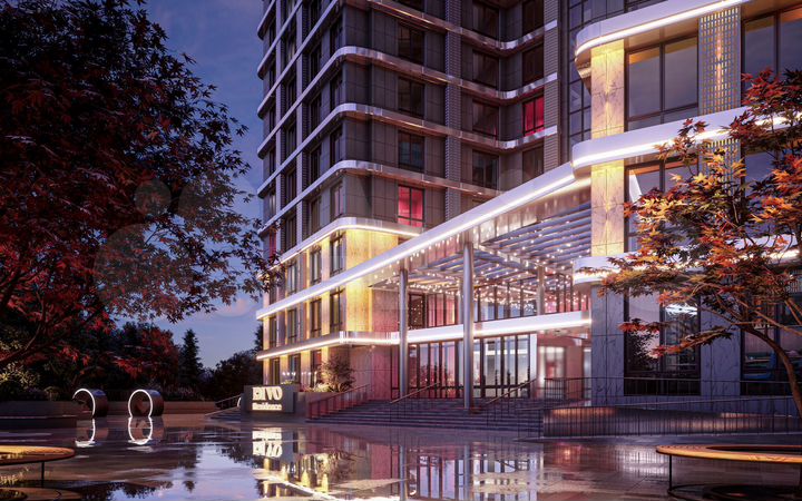 2-к. квартира, 67,4 м², 22/26 эт.