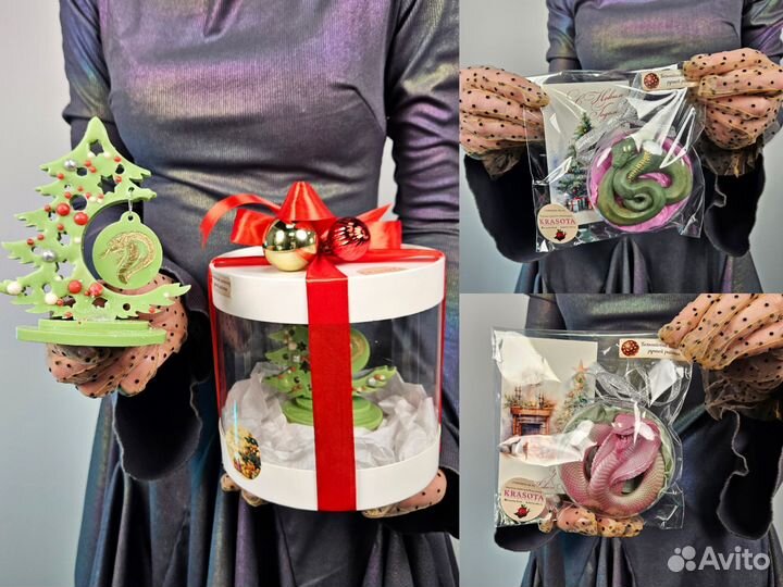 Подарок на Новый год из шоколада