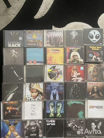 Cd диски с музыкой коллекция 61 шт