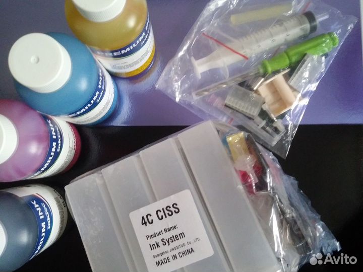 Чернила для принтера canon/HP