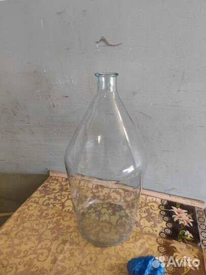 Бутылка стеклянная 20 литров