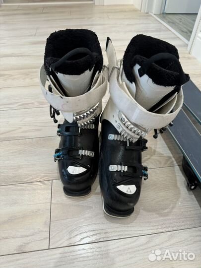 Горные лыжи head 148 и ботинки 39